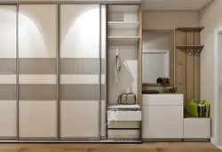 Built-in wardrobes in the hallway photo inexpensively