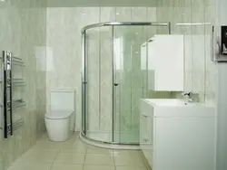 Дизайн ванны с душевой кабиной с панелями