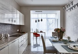 Kitchens On The Balcony In A Modern Style Photo