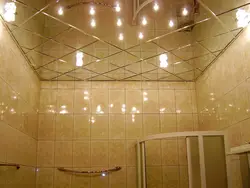 Design ceilings in bathrooms and toilets