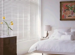 Bedroom design window blinds