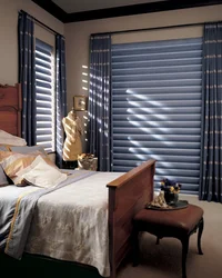 Bedroom Design Window Blinds