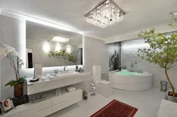Большая ванна комната фото
