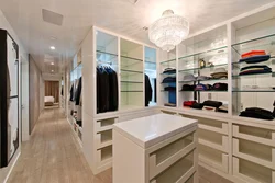 Dressing room design in a modern style photo