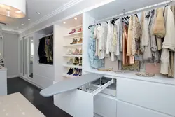 Dressing room design in a modern style photo