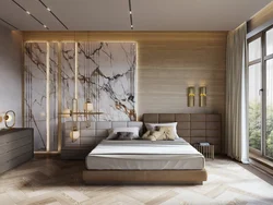 Оригинальный дизайн интерьера спальни