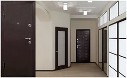 Photo apartment interior laminate doors