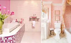 Peach bath design
