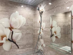 PVC Panels For Bathroom Interior Decoration Photo