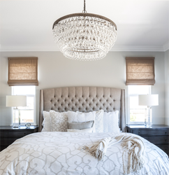 What chandeliers are suitable for a bedroom photo