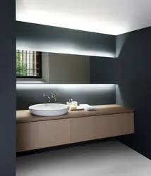 Bathtub design with countertop sink photo