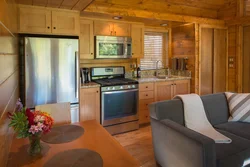 Studio in the country with a kitchen photo