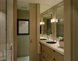 Bathtub With Compartment Doors Photo