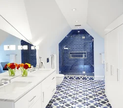 Blue Marble Bathroom Design