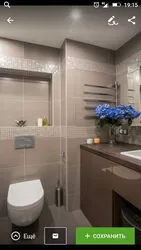 Цветовая гамма маленькой ванной фото