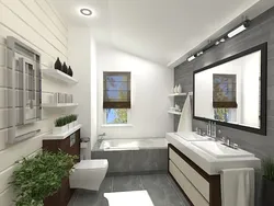 Дизайн ванной с окном 12 кв