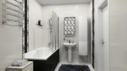 Ванная комната дизайн для маленькой ванны без унитаза плиткой