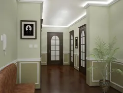 Hallway painted walls photo