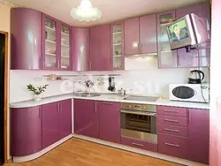Угловая кухня левая фото