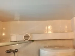 Фото вытяжки в ванной