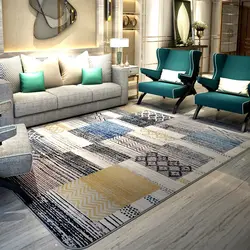 Modern carpets for the living room photo