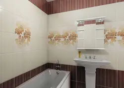 Дизайн ванной пластиковой плиткой