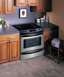 Kitchen With Freestanding Stove Photo