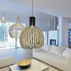 Pendant in the living room interior