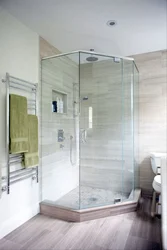 Interior bathroom with tray photo