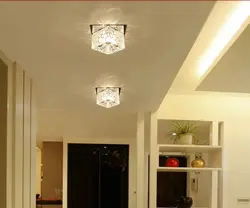 Ceiling Lamps For Suspended Ceilings In The Hallway Photo