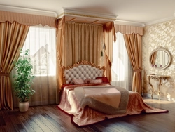 Фото красивые шторы в спальню