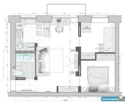 Дизайн квартиры со смежными комнатами