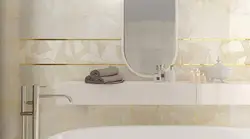 Плитка оникс в интерьере ванной