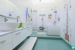 Children's bathroom interior