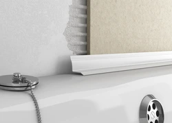 Плинтус для ванной комнаты фото дизайн