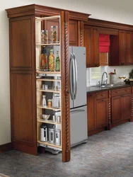 Free-standing kitchen cabinets photo