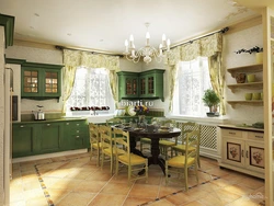 Кухня гостиная оливковая дизайн
