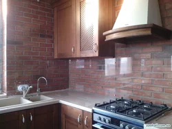 Kitchen design with stove against the wall