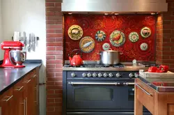 Дизайн Кухни С Плитой У Стены