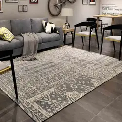 Carpet In The Living Room In A Modern Style Photo