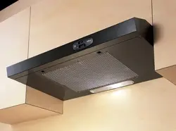 Выцяжка для кухні з адводам у вентыляцыю 60 фота