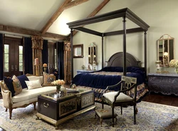 Старинный дизайн спальни