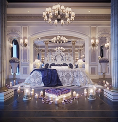 All photos of the royal bedroom