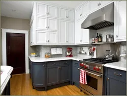 Gray Kitchen Sets For A Small Kitchen Photo