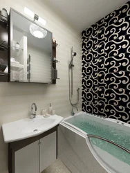 Bathroom in a three-room apartment photo