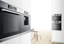 Built-in oven photo in the kitchen