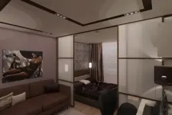Дизайн совмещенной двух спален