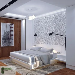 Bedrooms made of plaster photo