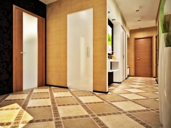 Photo of kitchen and hallway tiles