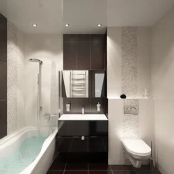 Bath design with meter bathtub